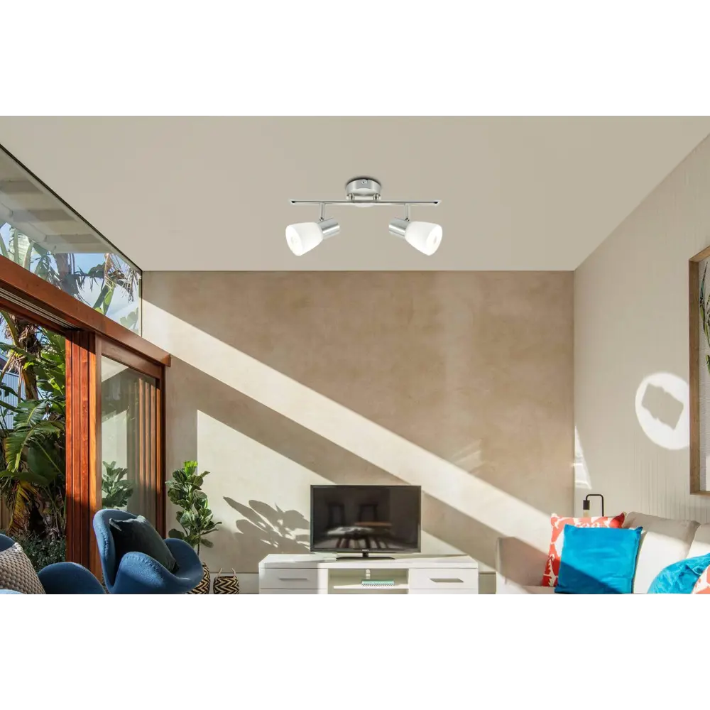 Спот поворотный City, 2 лампы, 5 м², цвет никель 18714247 STLM-2059931 J-LIGHT  - Вид №5