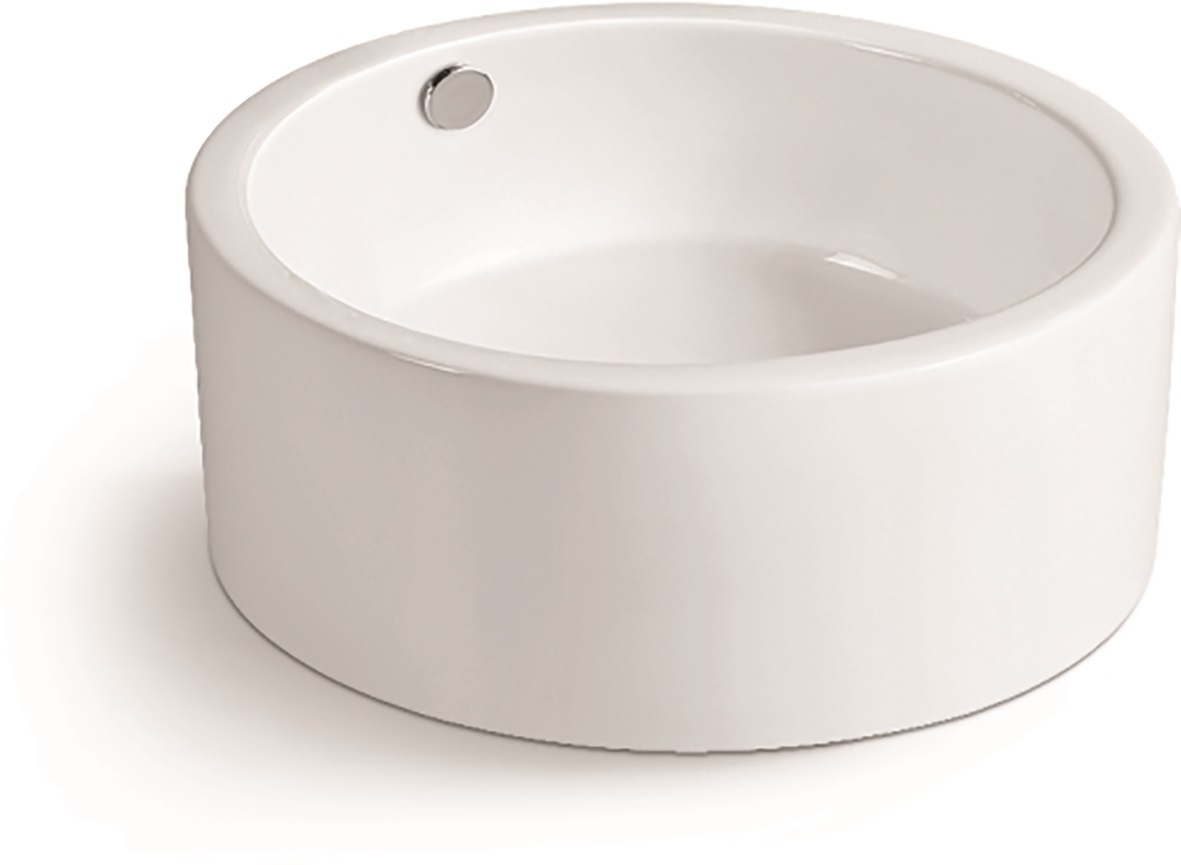 SL-1057 Раковина керамическая накладная с переливом LAB.Space 