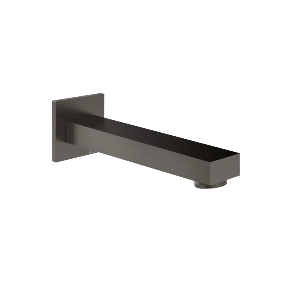 Носик для ванны 73103 707 Gessi Inverso ЧЕРНЫЙ МЕТАЛЛ BR. PVD 73103707