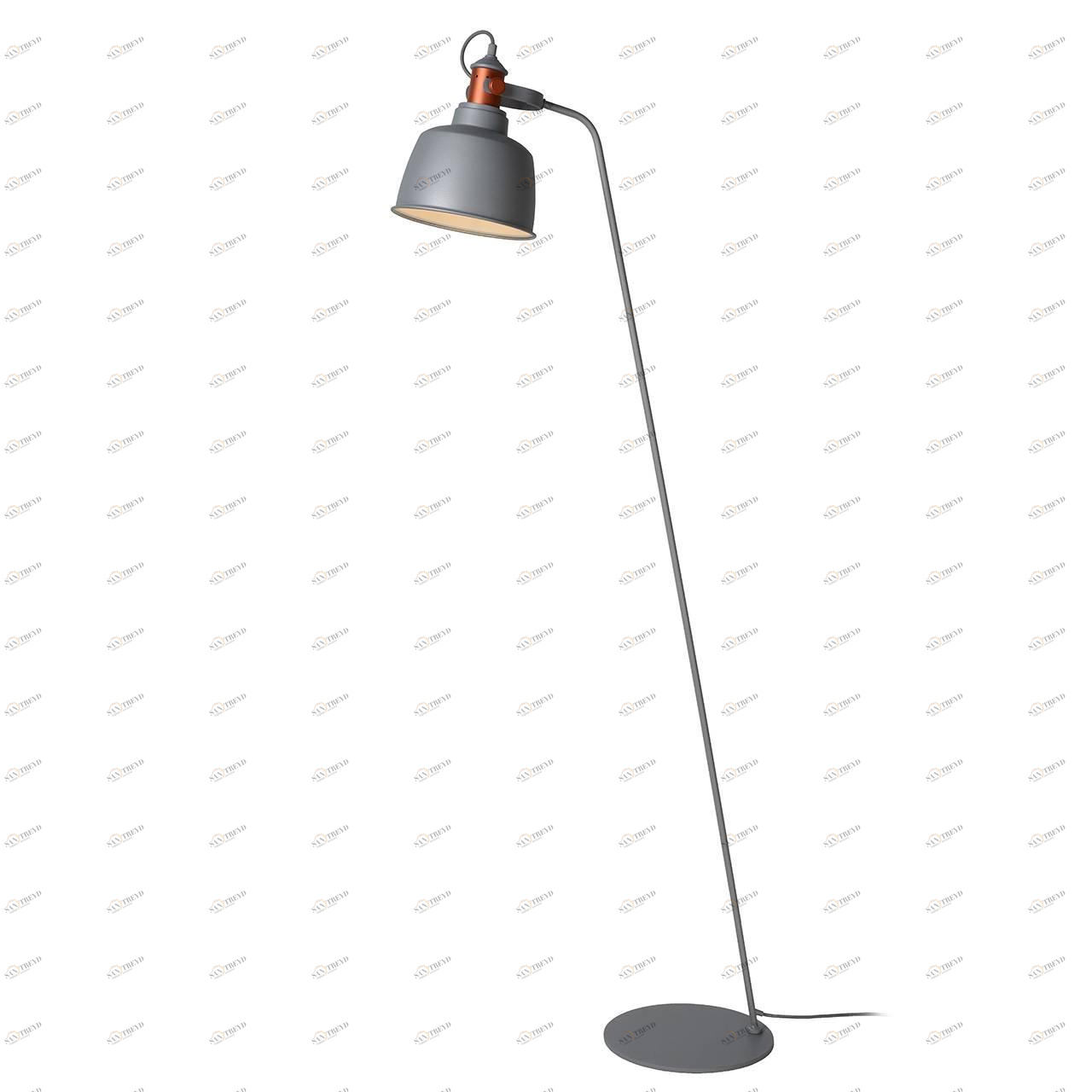 Торшер дизайнерский Lucide Tjoll Grey 37703/01/36 LUCIDE  081206 Серый 