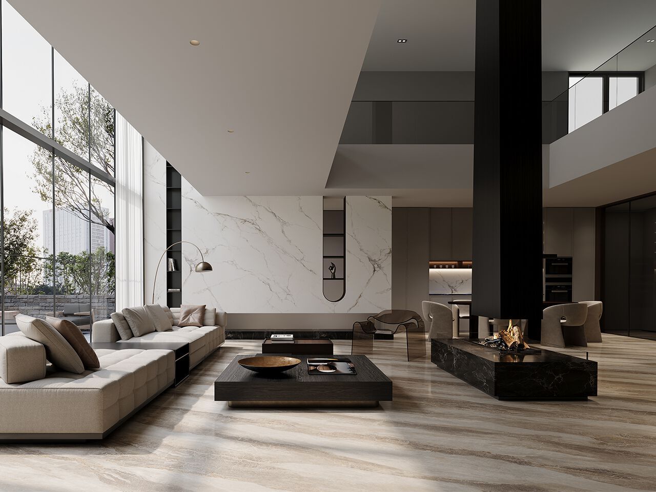 Мраморный пол / покрытие GANI MARBLE TILES ASSINIS FANTASIA ARCH-00062370 - Вид №1