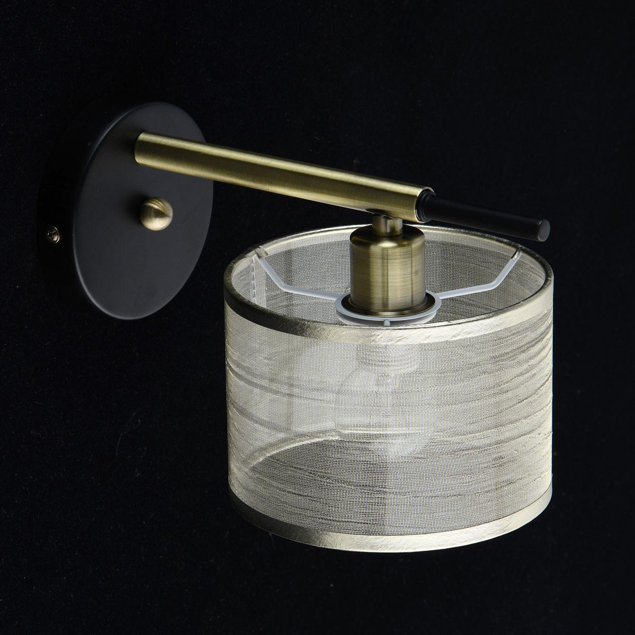 Бра настенное шампань De Markt "Конрад" 667021401 DE MARKT КОНРАД 00-3930669 Бежевый  - Вид №3