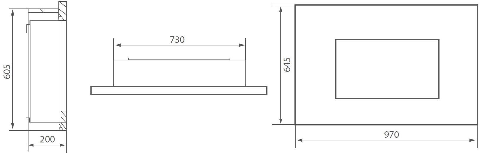 BRITISH FIRES Подвесной металлический камин на биоэтаноле без дымохода sun-id-1471294 - Вид №1