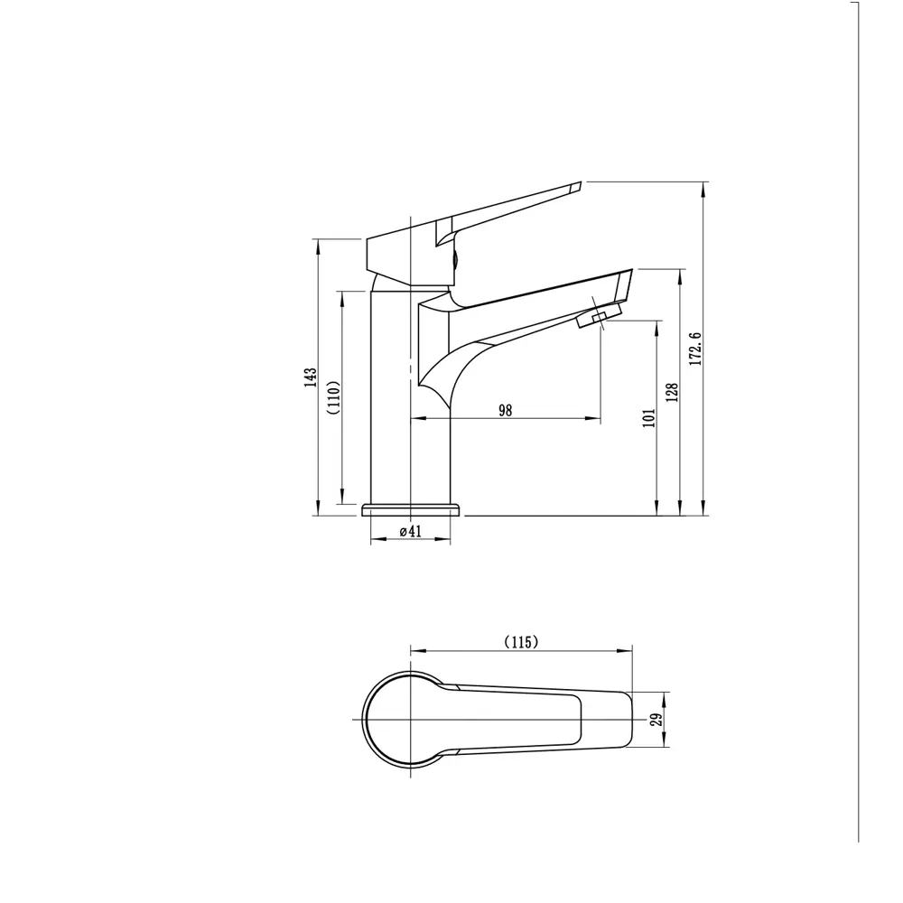 Смеситель с гигиеническим душем Esko Marburg цвет хром Santreyd STLM-2192039 - Вид №1