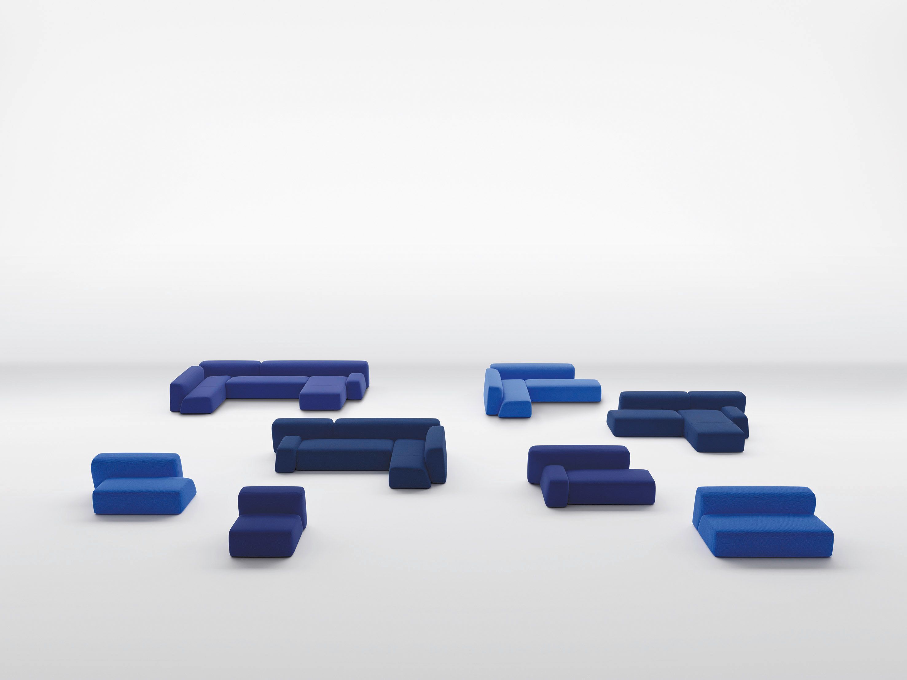 Модульный тканевый диван La Cividina Suiseki ARCH-00036892 - Вид №10