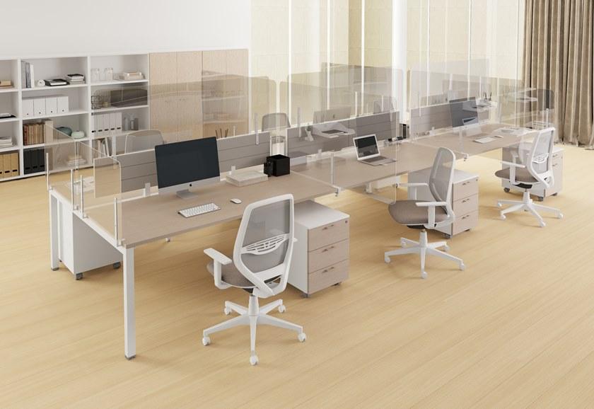 Las Mobili Настольная перегородка из закаленного стекла Oyo sun-id-1344988 - Вид №4