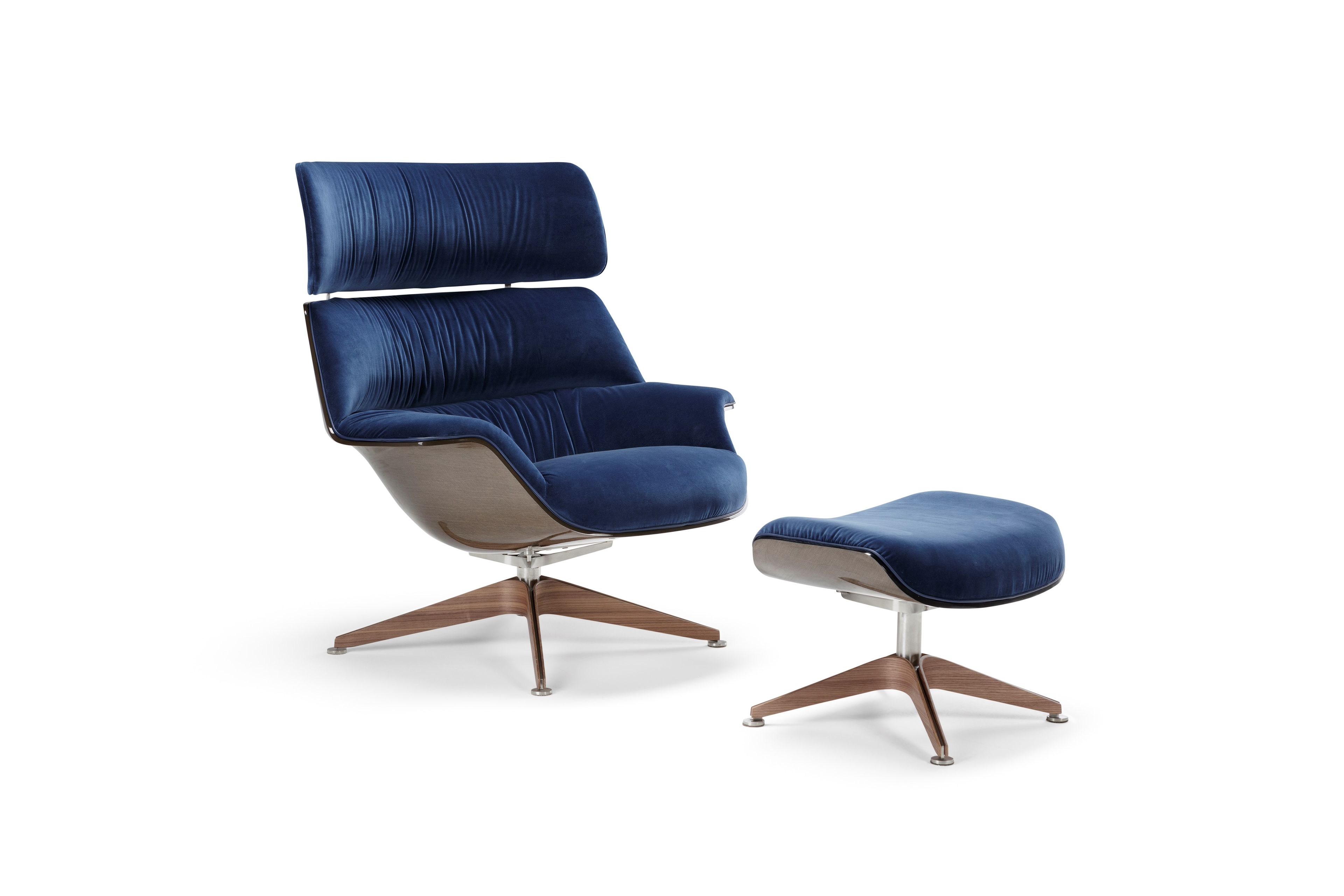 Спицевое вращающееся кресло с высокой спинкой Amura Coach ARCH-00090811 - Вид №20