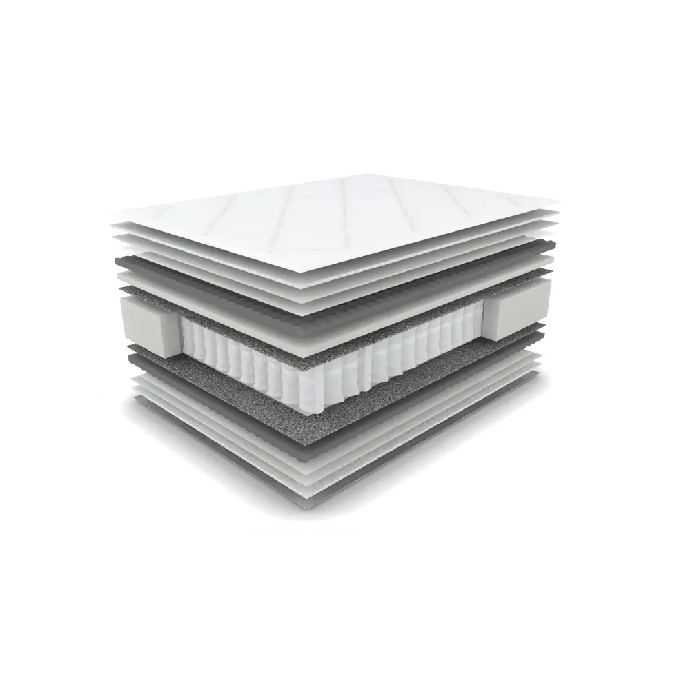 Santreyd Art - Двуспальный матрас с независимыми пружинами 180x200 см 87474203 STLM-1511309 - Вид №1