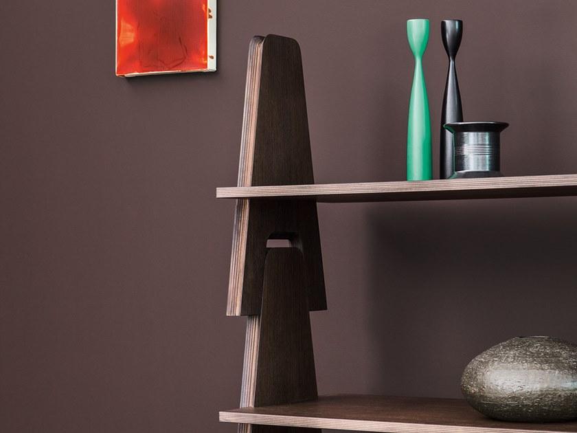 Agapecasa Открытый книжный шкаф с контейнерами из МДФ Cavalletto sun-id-1442559 - Вид №1