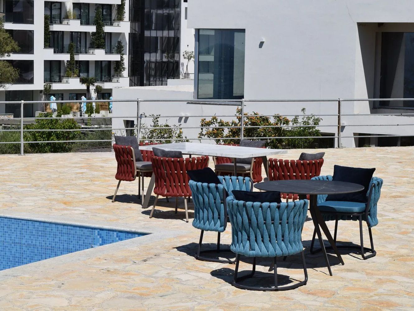 Тканевый садовый стул с подлокотниками ABLE Челси ARCH-00102557 - Вид №11