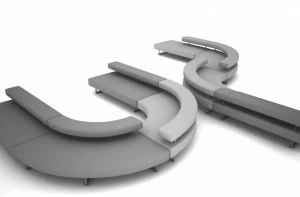 La Cividina Модульный модульный диван на контракт Why not