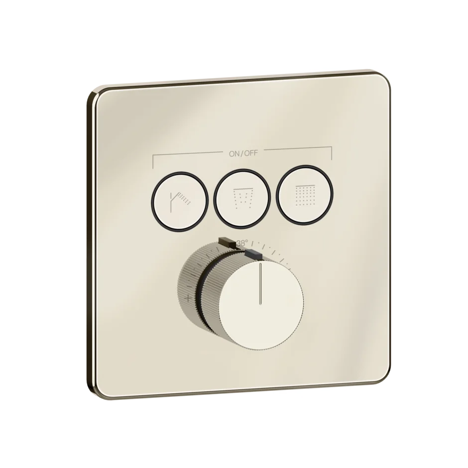 Смеситель для душа 38719 720 Gessi Hi-fi НИКЕЛЬ PVD 38719720