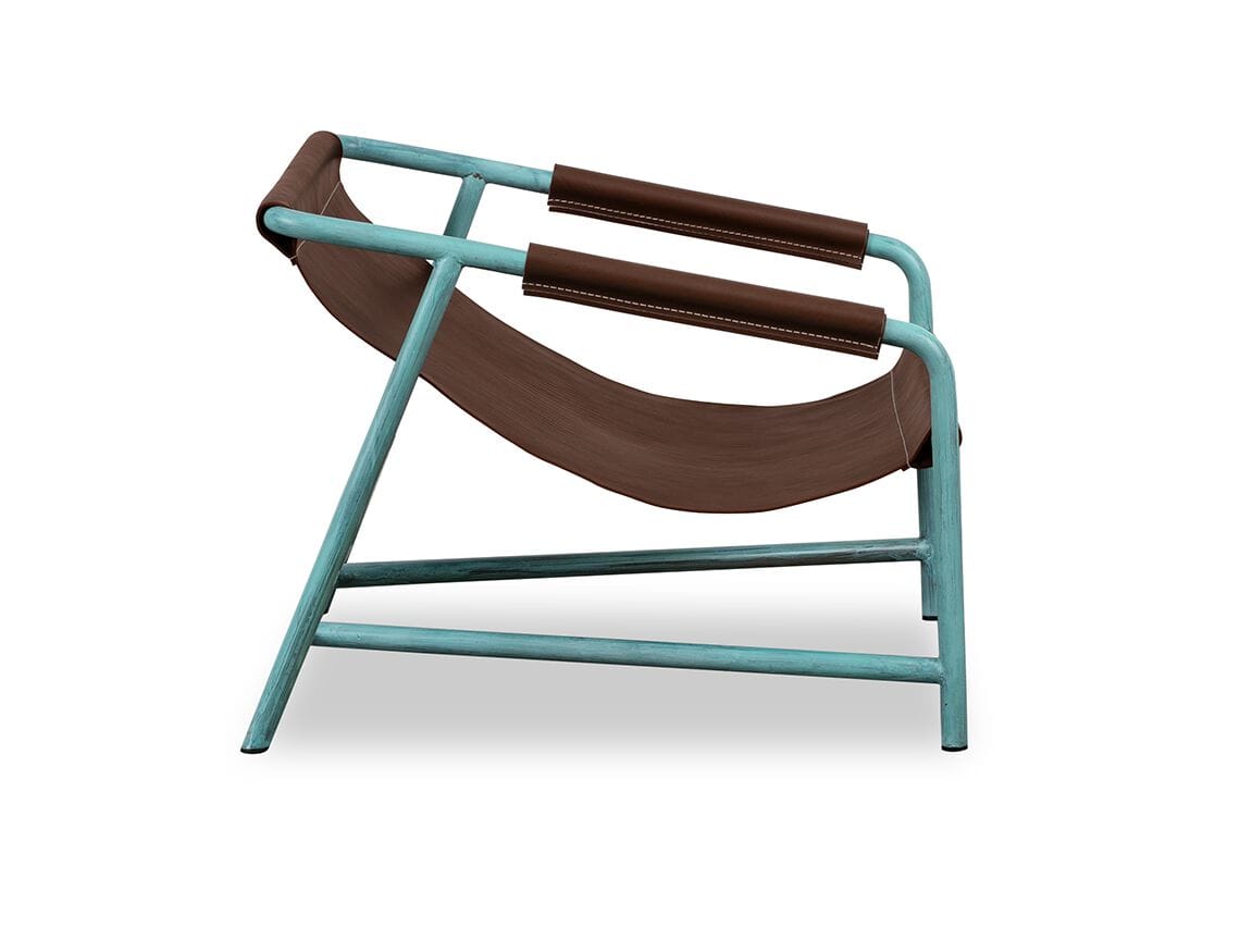 Кожаное садовое кресло Baxter ARCH-00068892 - Вид №3