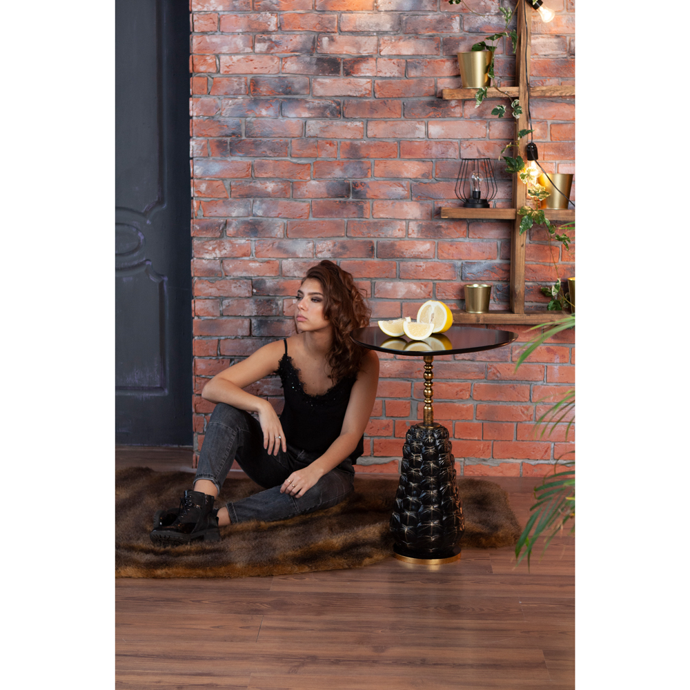 17003 Декоративный столик Холидей Амбер BOGACHO 4627174558074 - Вид №1