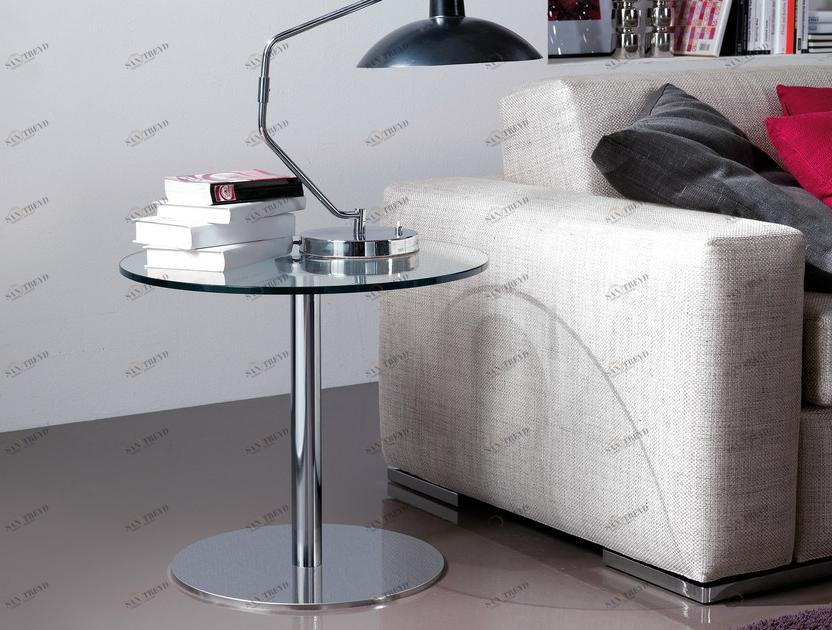 Caimi Brevetti Круглый журнальный столик из стали sun-id-1453367
