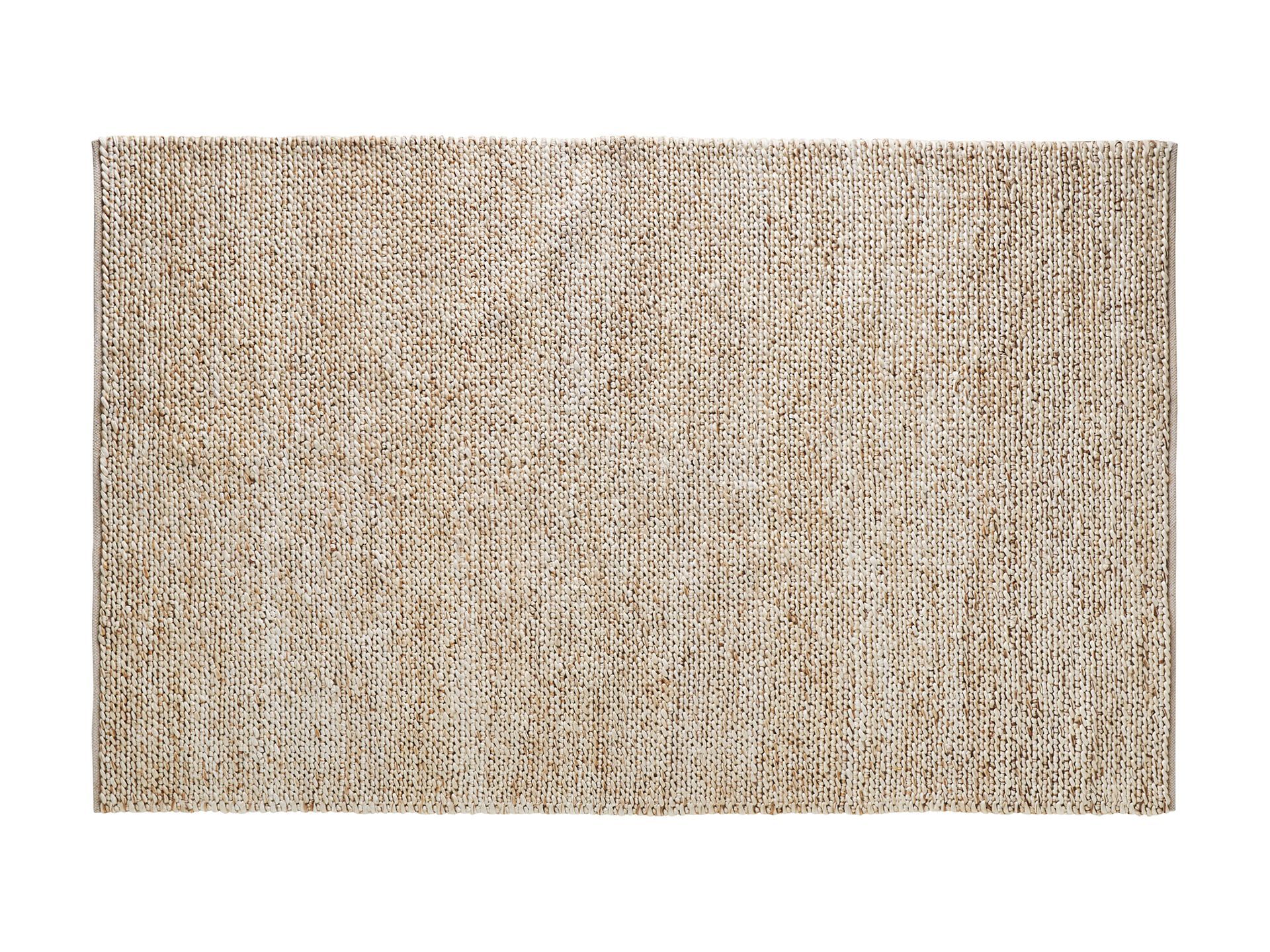 Прямоугольный однотонный коврик из джута Vical Home BERYL ARCH-00056173