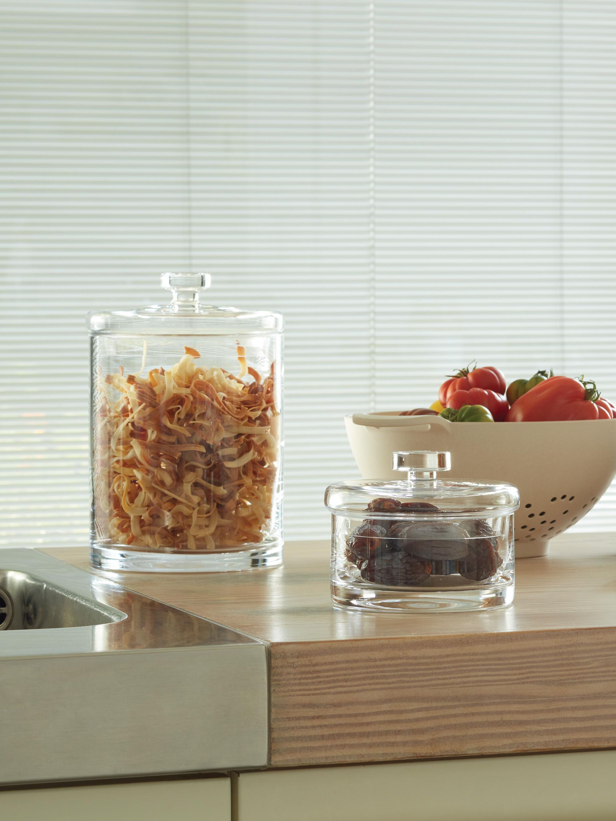 Контейнер для пищевых продуктов из выдувного стекла-H22cm LSA MAXI CONTAINER & LID ARCH-00028047 - Вид №3