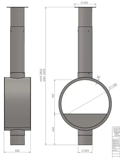 Отдельно стоящий камин на биоэтаноле bioKamino GIOTTO ARCH-00121290 - Вид №6