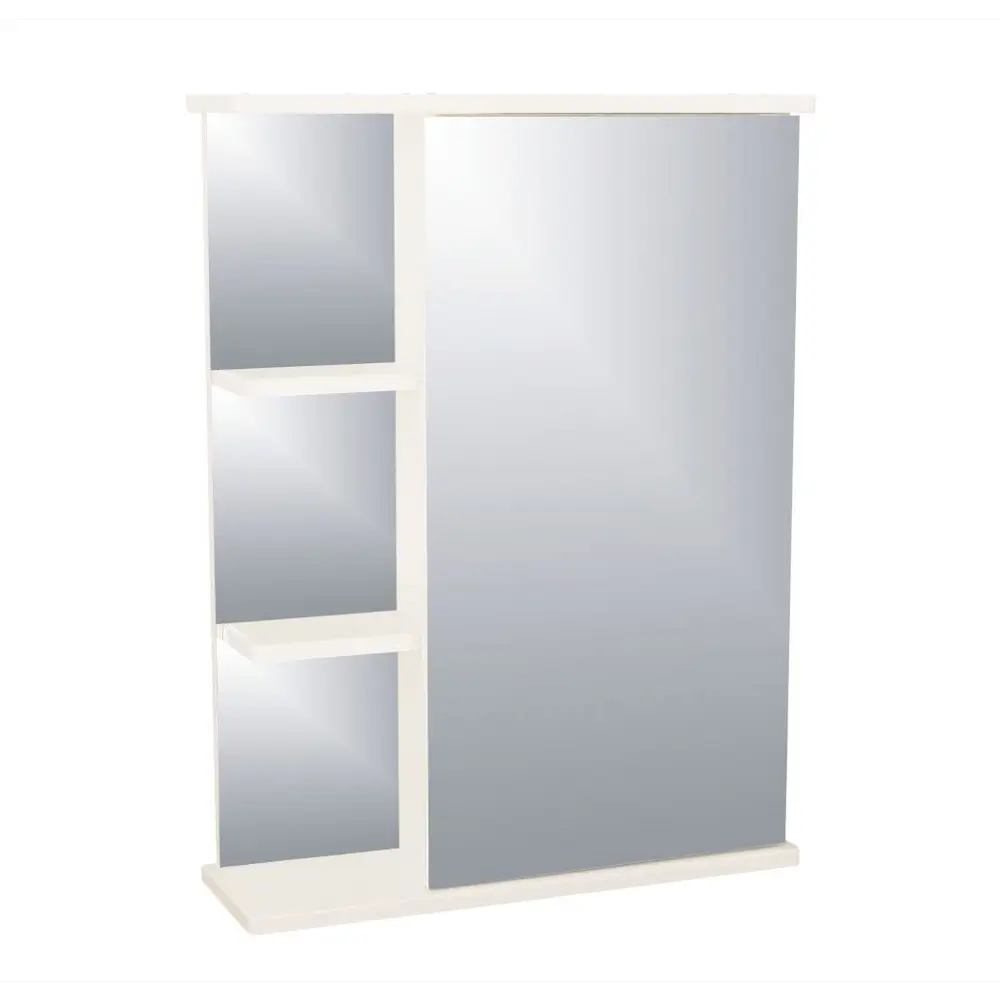 Шкаф зеркальный подвесной 65x72 см цвет белый Santreyd Универсальный STLM-2179516