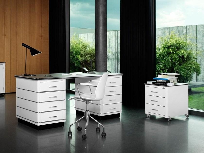 müller möbelfabrikation Стол из стали с ящиками Classic line Tb 229 - Вид №3