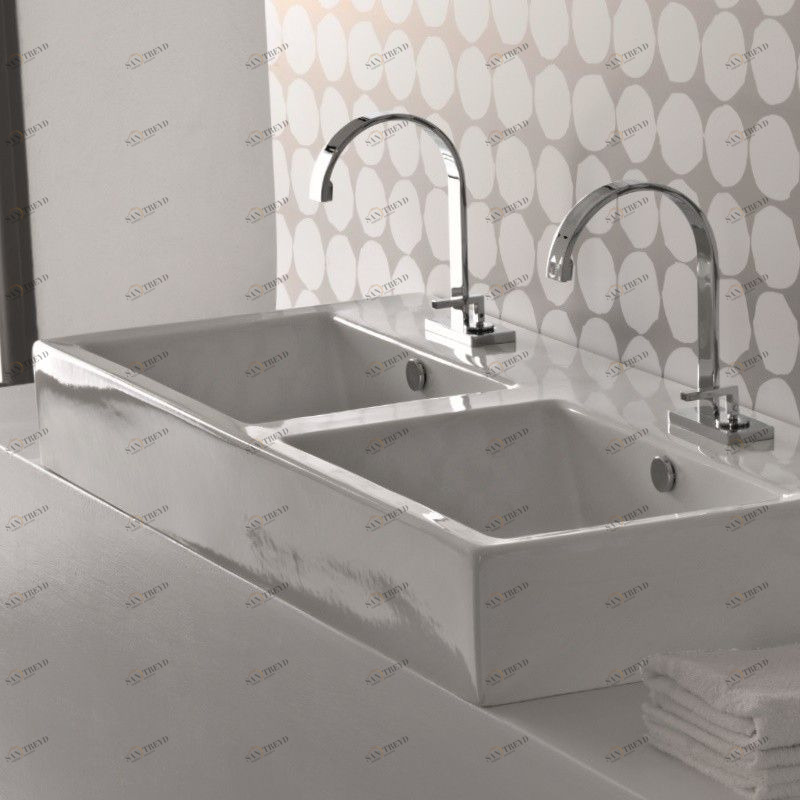 43514 Накладная раковина на столешницу  овальная Ceramica Hidra LOFT