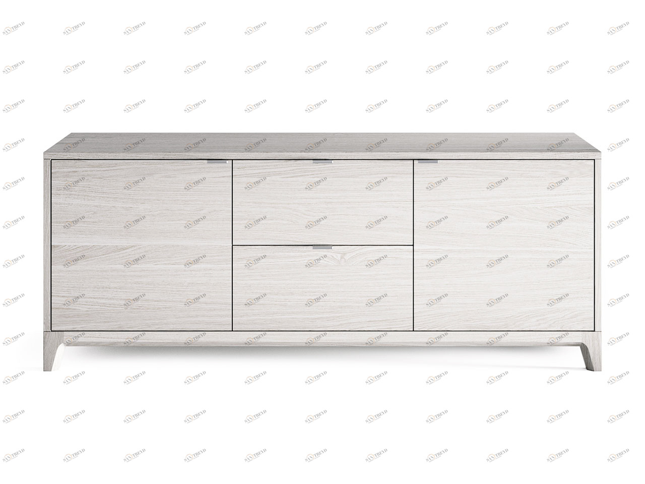 Тумба под телевизор с ящиками белая Case THE IDEA  210253 Белый 