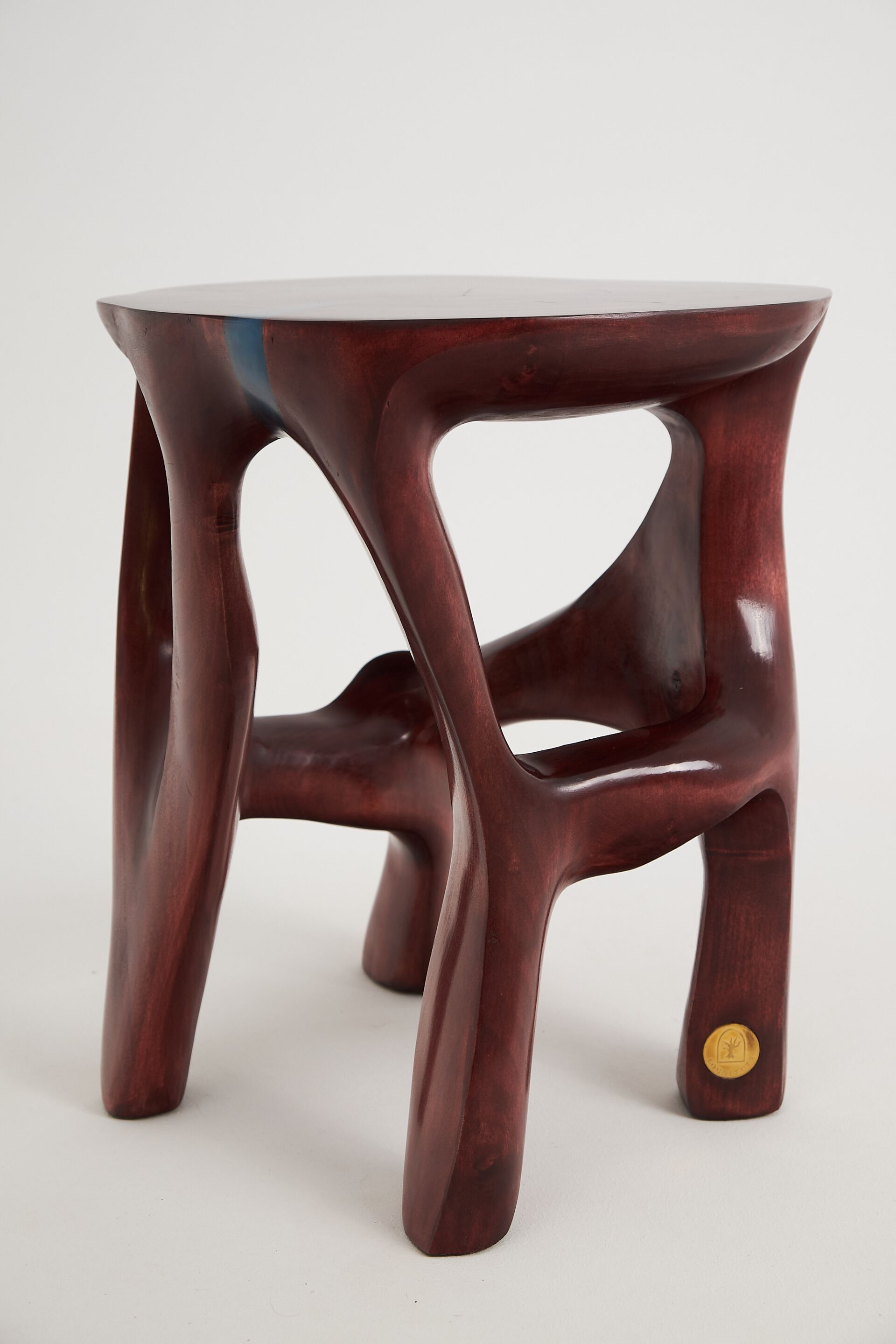 Деревянный журнальный столик / табурет Logniture Satyrs ARCH-00130120 - Вид №6