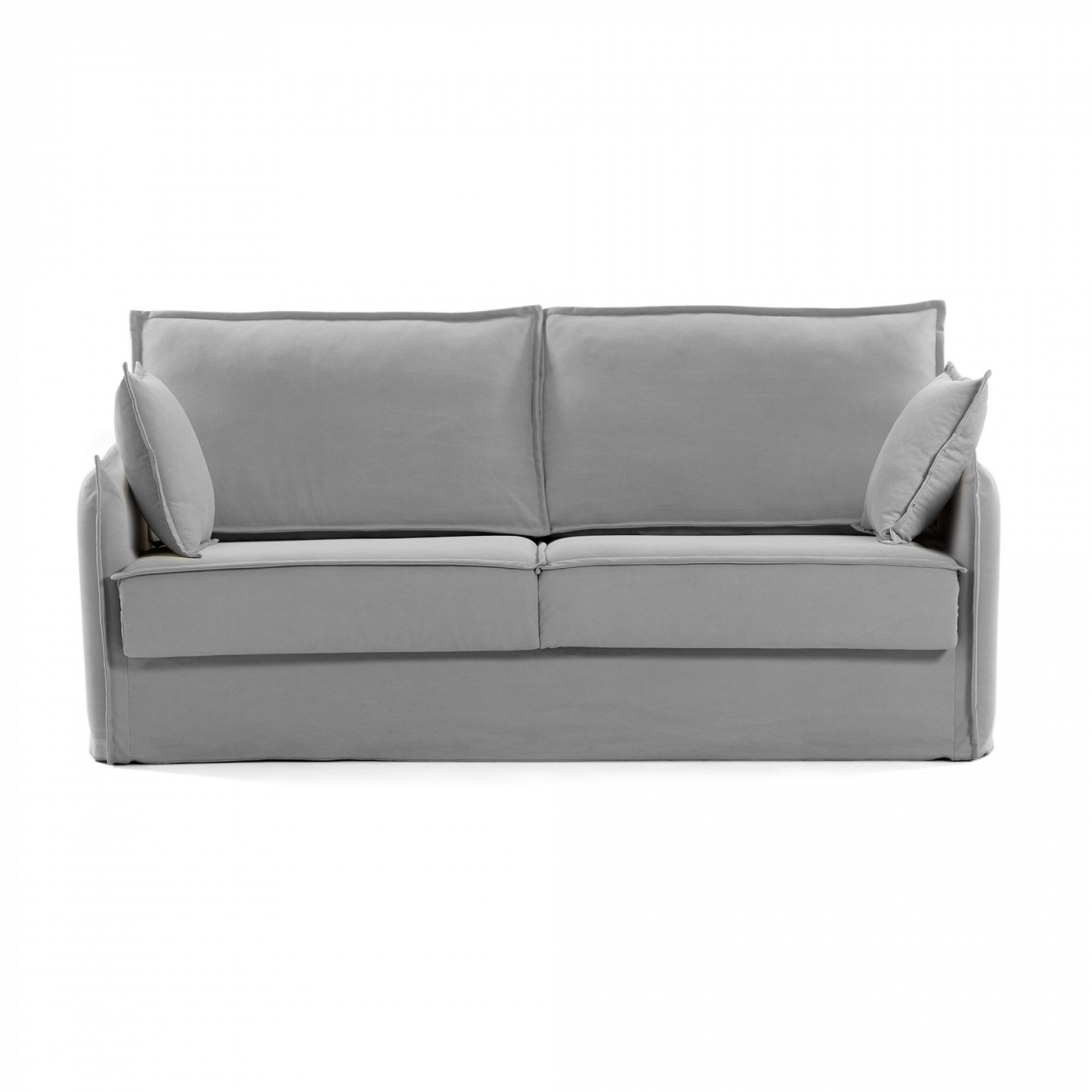 071128 Диван-кровать 140 cm серый La Forma Samsa  - Вид №8