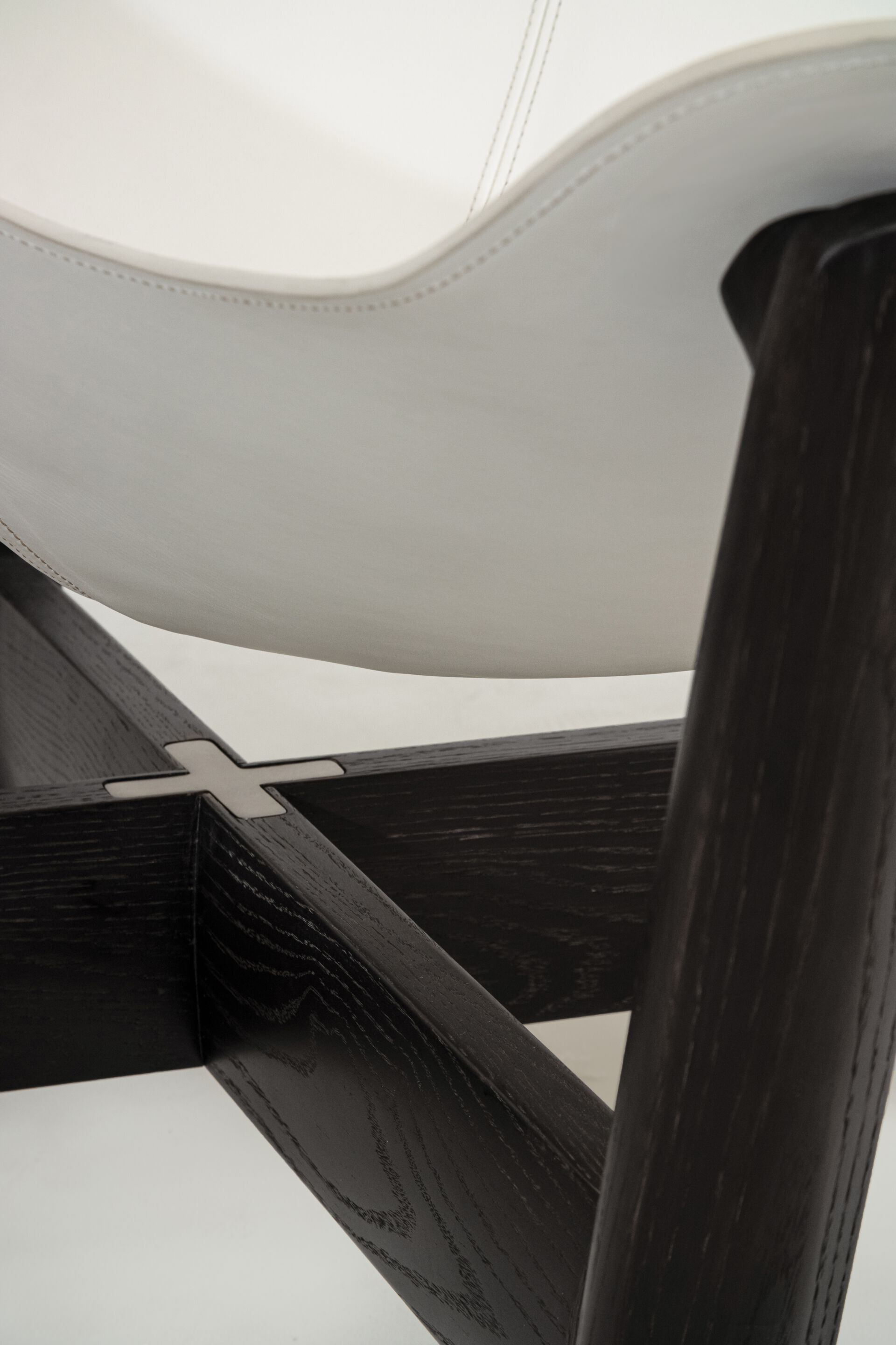 Кожаное кресло без подлокотников District Eight Buom ARCH-00084462 - Вид №6