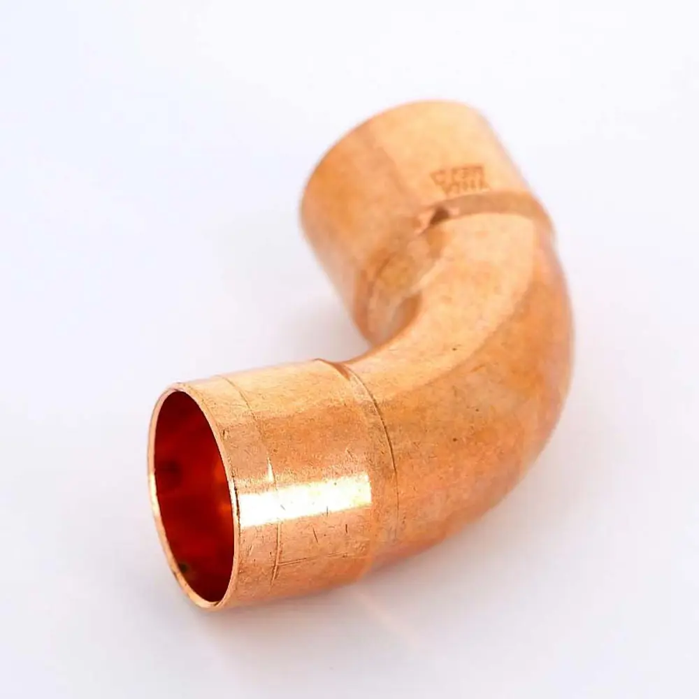 Отвод двухраструбный Hailiang ø28 мм медь STLM-2070740