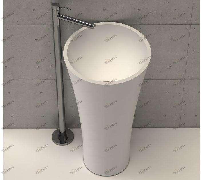 Evc Напольная раковина стоящая овальная MOMA Design Evoque