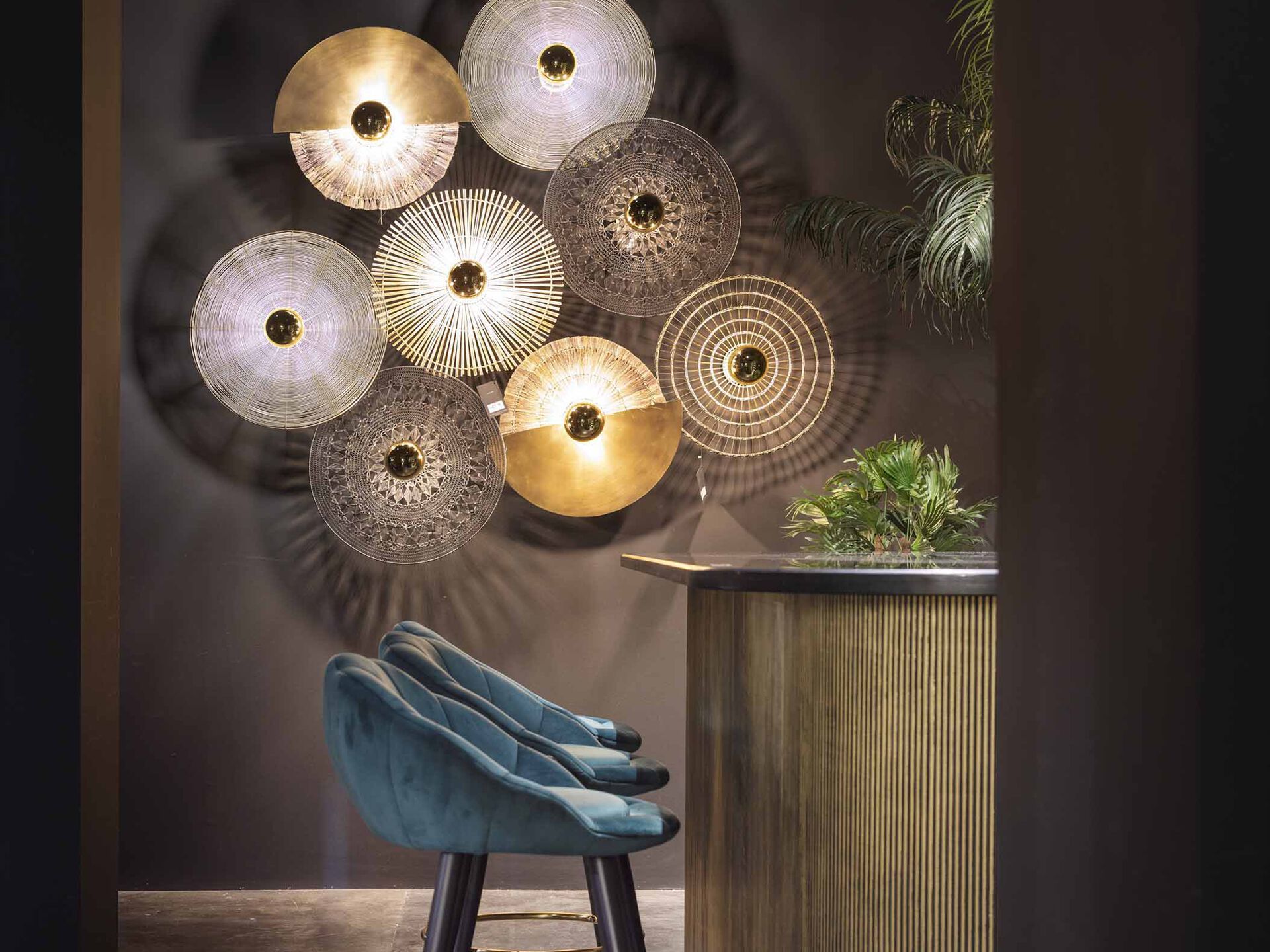 Железный настенный светильник Vical Home WALL LAMP 28067 ARCH-00115453 - Вид №5