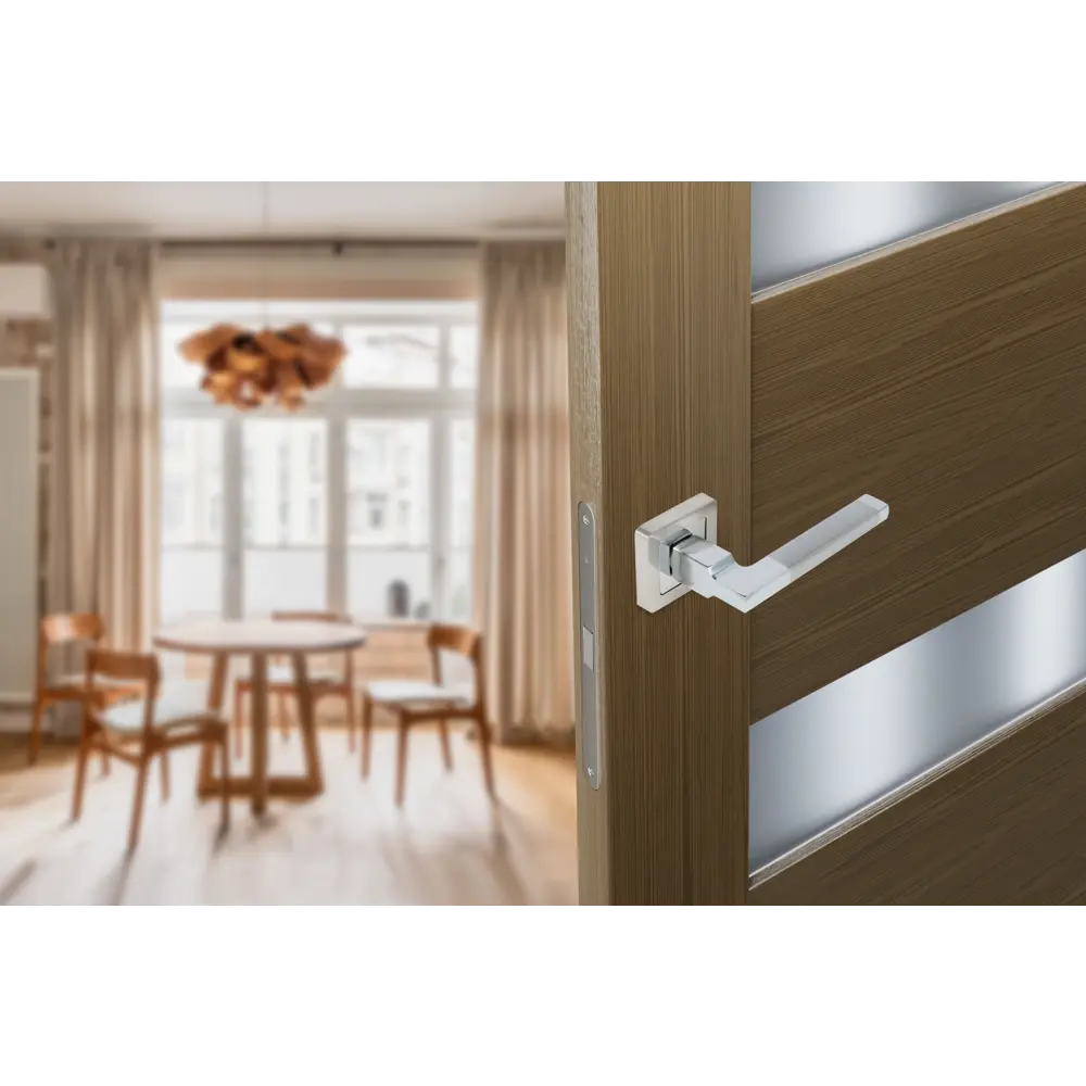 EDSON Дверные ручки EDS-141H-Q1 в цвете никель 85168720 STLM-0059351 - Вид №9