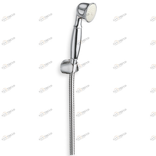 CRIPD659 Держатель для ручного душа с ручным душем против известкового налета и гибким шлангом Cristina Rubinetterie 