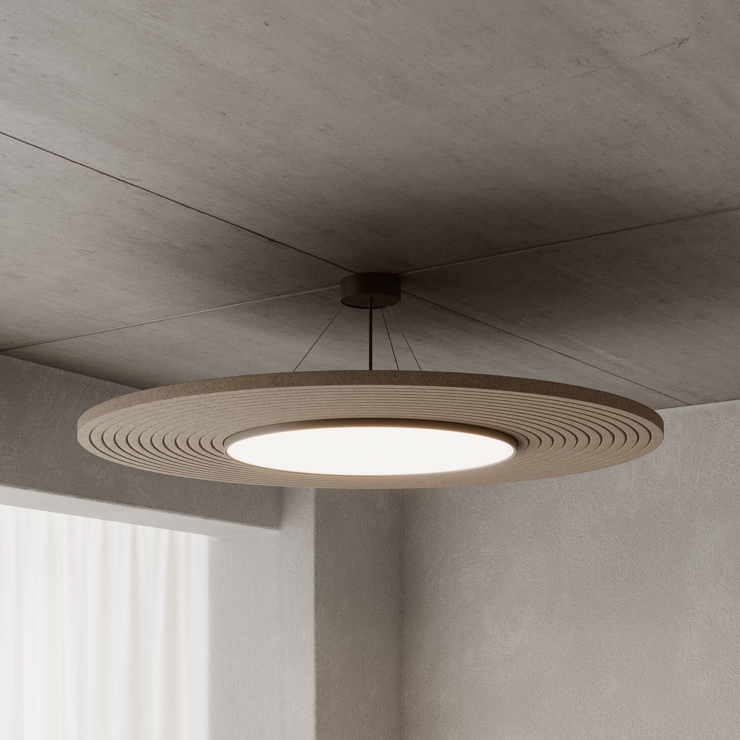 Светодиодный акустический подвесной светильник PROLICHT ATMOSS ARCH-00024317 - Вид №1