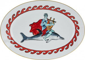 10647743 Richard Ginori блюдо овальное 34 см Фарфор