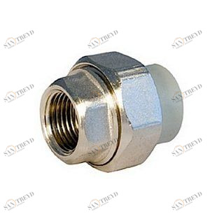 Муфта FV-PLAST с переходом на металл разьемная с ВР 40х1"1/4 236040