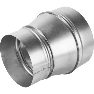 Переходник для круглых воздуховодов Ore D160/200 мм оцинкованный металл