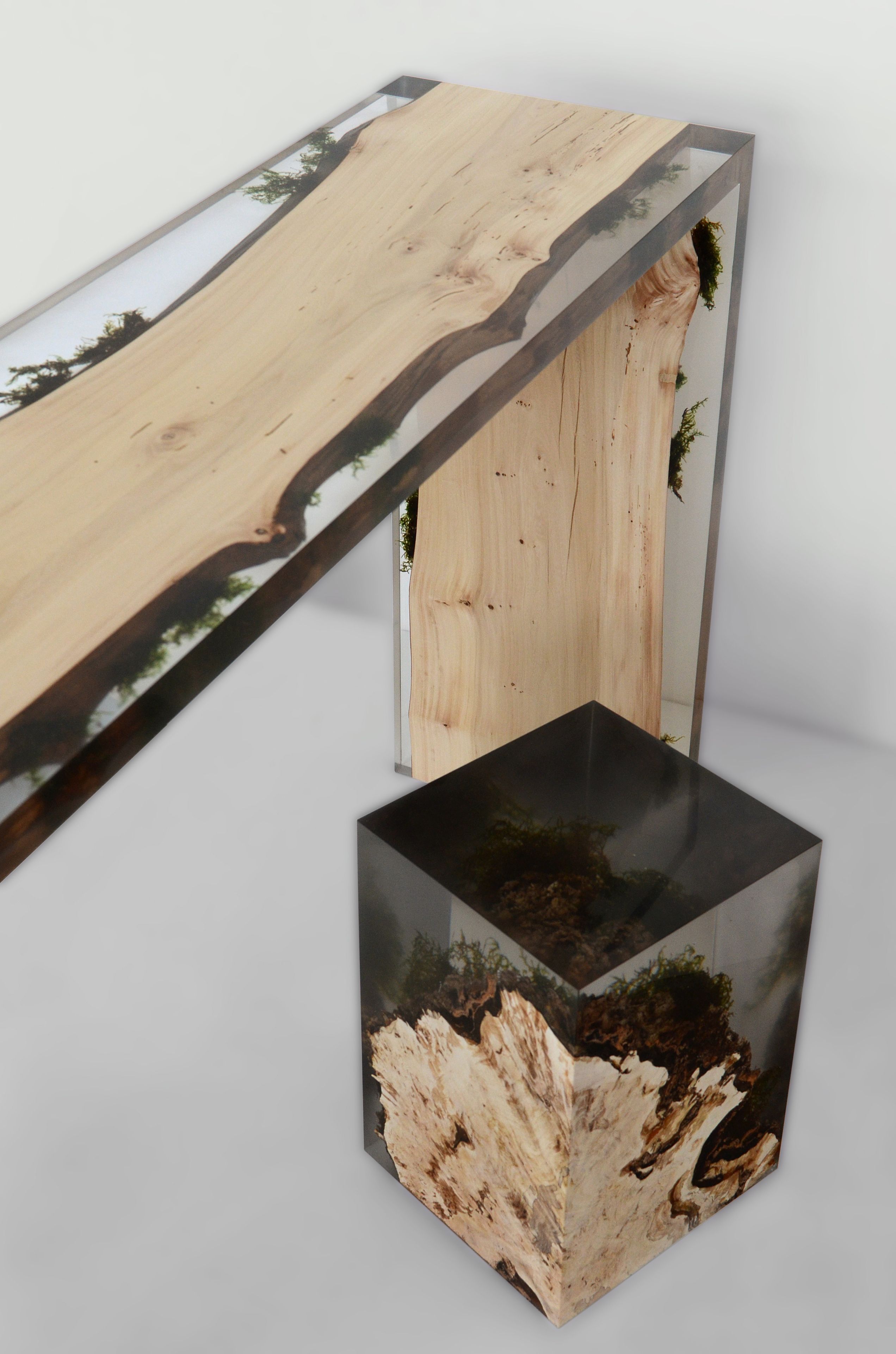 Прямоугольная консоль alcarol Подлесок ARCH-00030611 - Вид №4