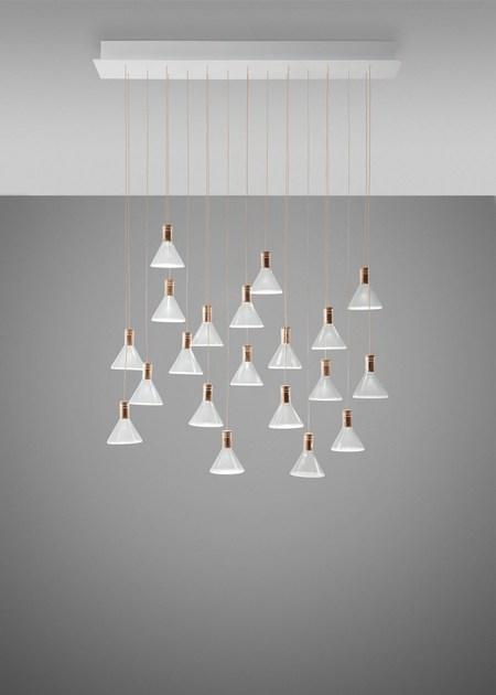 Fabbian Светодиодная подвесная лампа из боросиликатного стекла Multispot sun-id-1443996 - Вид №3