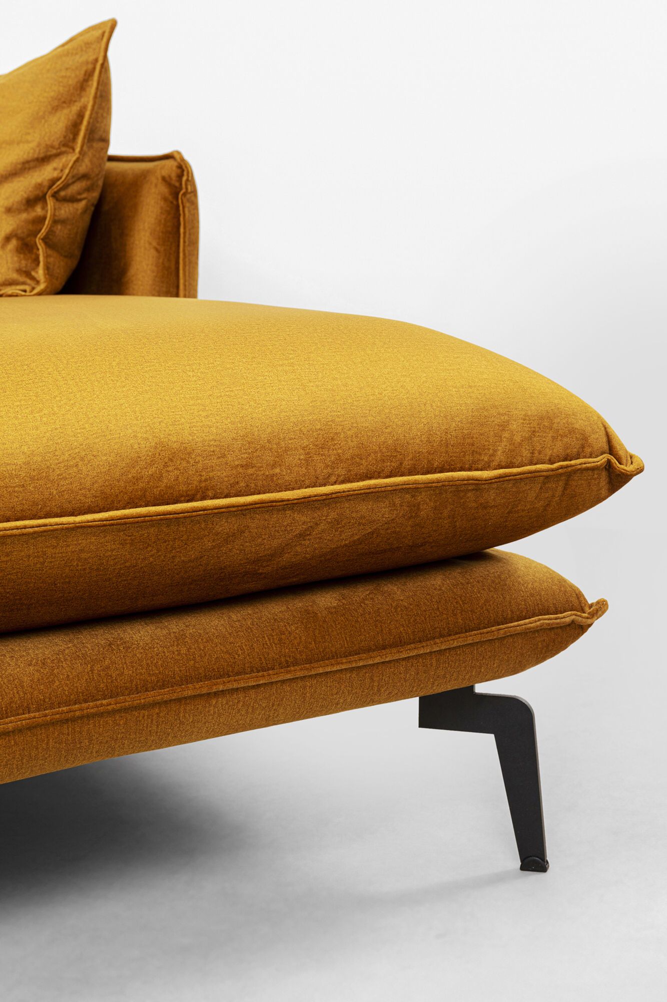 3-местный тканевый диван с полуостровом KARE Design MONZA ARCH-00014265 - Вид №3