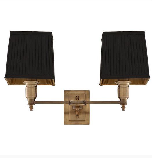 Бра Lexington Double от Eichholtz Черный/бронза 108635 EICHHOLTZ ПОД СТАРИНУ 059739 Бронза;черный  - Вид №6