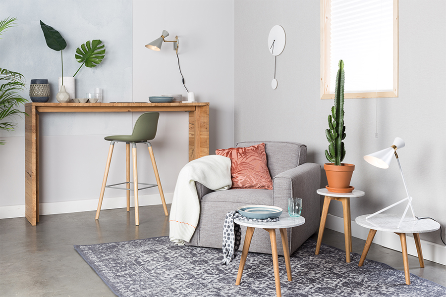 Лампа настольная Shady, белая Zuiver 5200047 - Вид №4