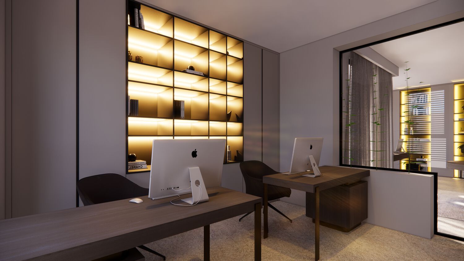 Стол из МДФ с ящиками ABLE MAGNUS ARCH-00083932 - Вид №2