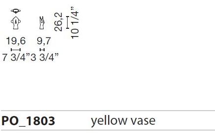Cappellini Керамическая ваза sun-id-1389154 - Вид №5