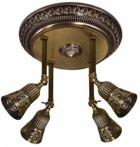 FEDE Регулируемый потолочный светильник из латуни  Fd1188---