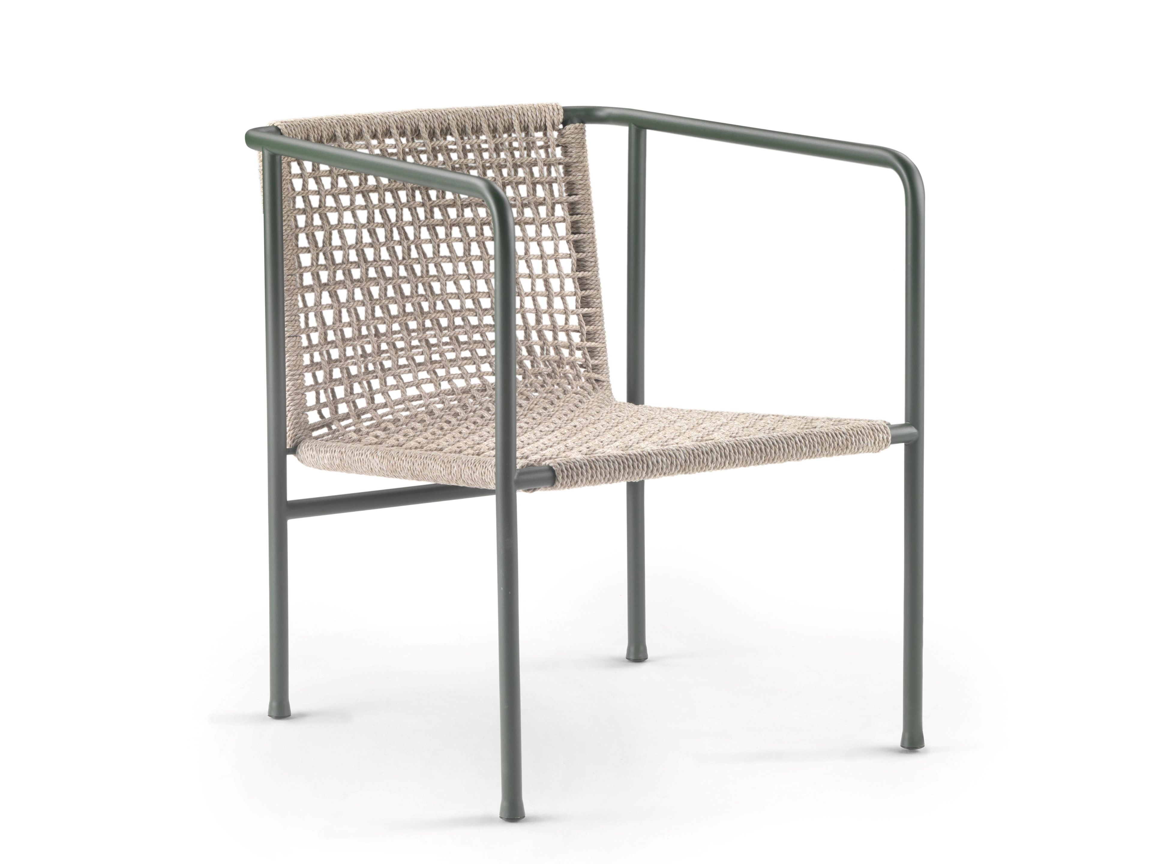 Садовый стул из нержавеющей стали и ПВХ Flexform Ottavia ARCH-00067795