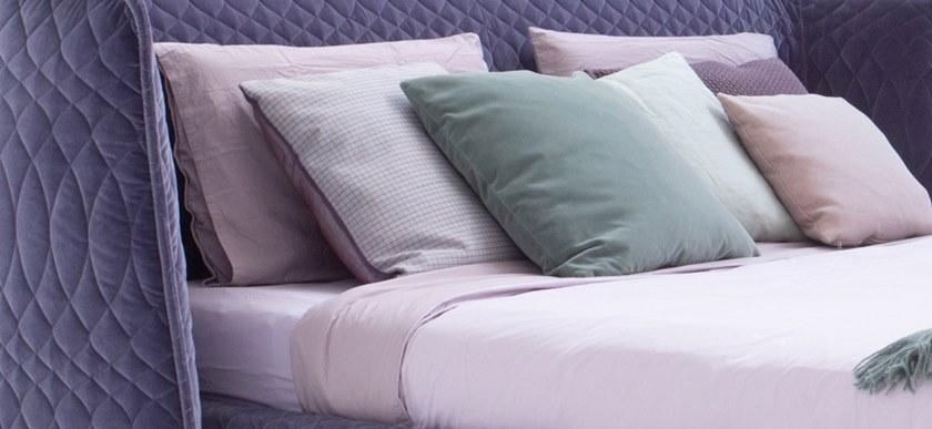 Moroso Двуспальная кровать со съемным чехлом из ткани Redondo sun-id-1489226 - Вид №3