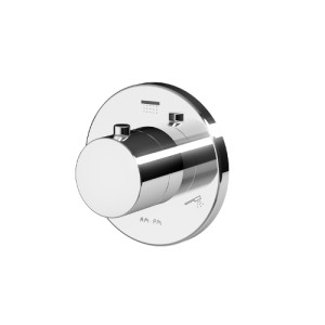 F0800100 Переключатель на три положения монтируемый в стену хром шт. AM.PM