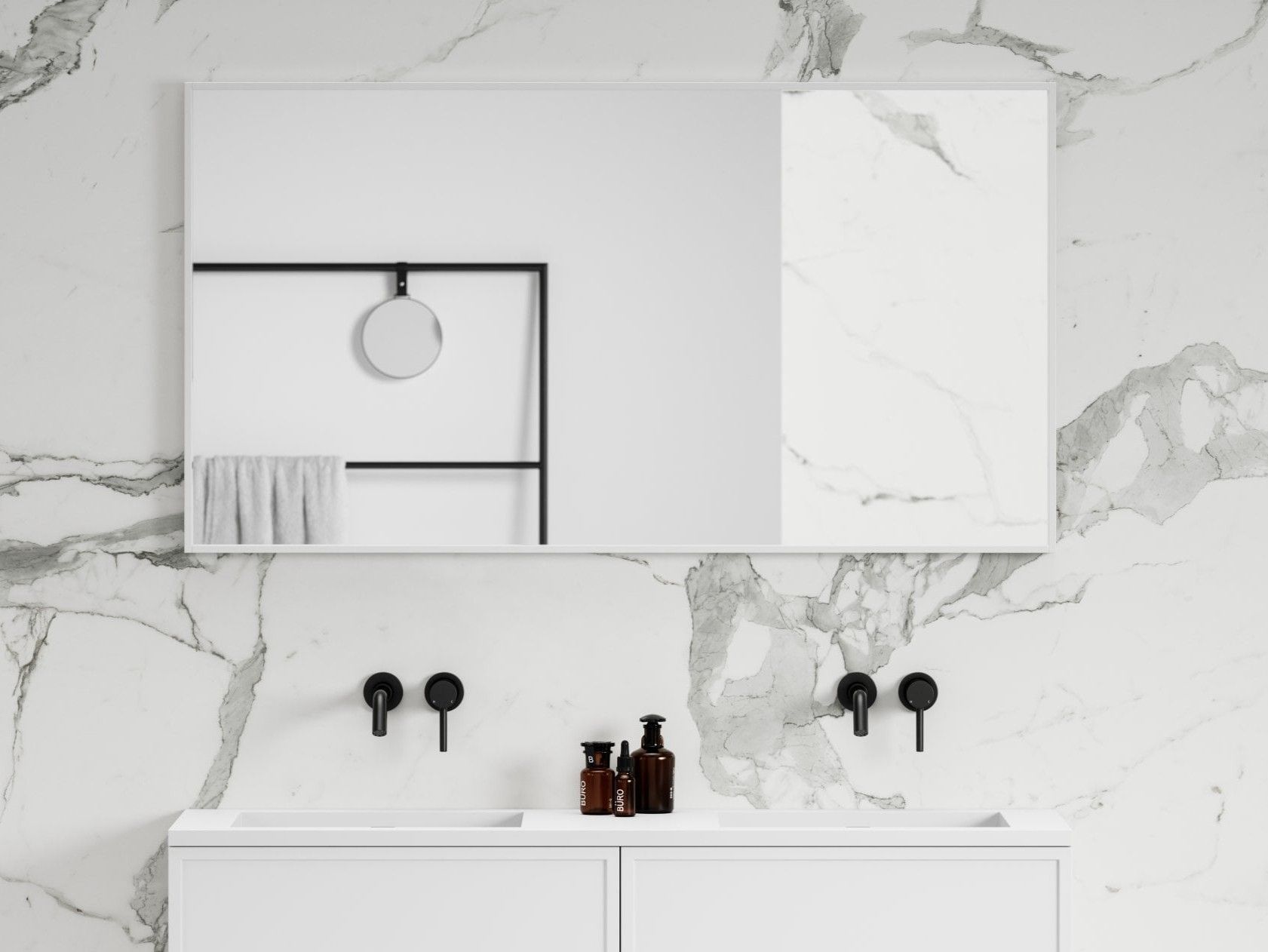 Настенное зеркало в рамке LUSSO Piana ARCH-00148823